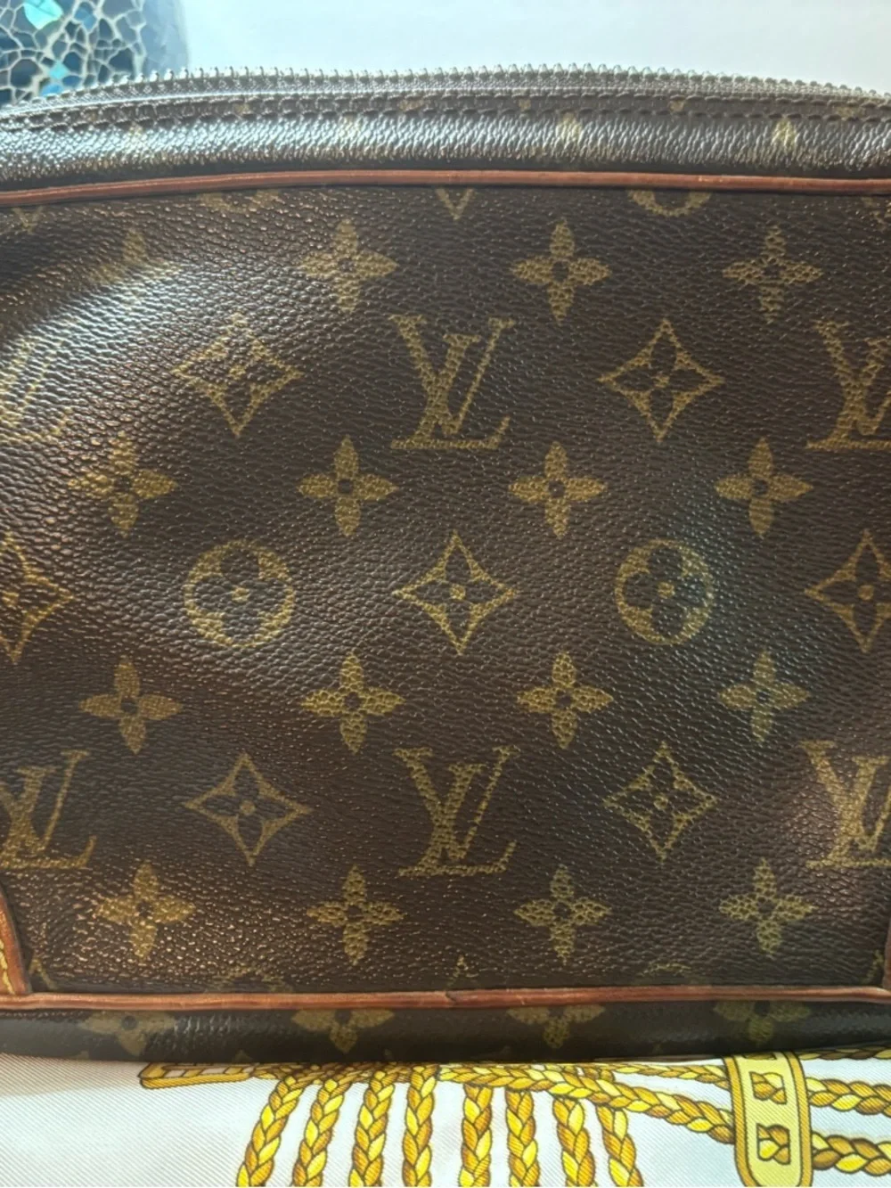 Authentic Vintage Louis Vuitton Marly Dragonne GM – Excellent Canvas - Picture 4 of 10